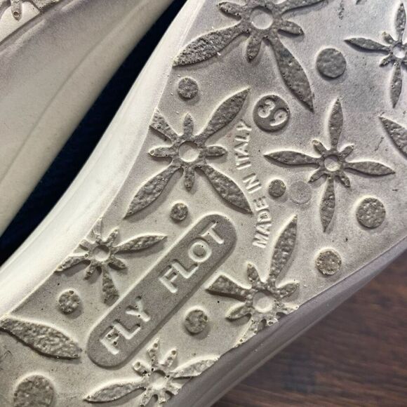 Fly Flot Women's Open Toe Anatomic Anti-Shock Slide Sandals Navy Blue Size 39 EU - Picture 7 of 11